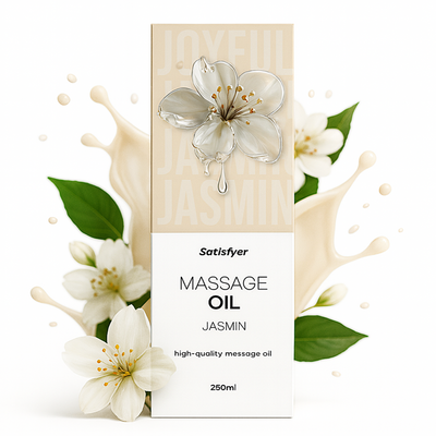 Olejek do masażu o zapachu jaśminu Satisfyer Jasmin 250 ml