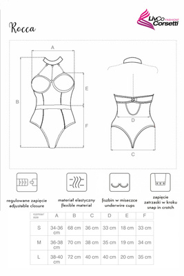 Sexy Body Rocca Livco Corsetti – Czarne w Serduszka z Chokerem!