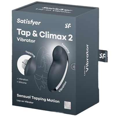 Podwójna stymulacja, technologia stukania i luksusowy design – Satisfyer Tap & Climax 2