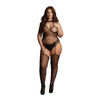 Bodystocking z wycięciem keyhole Le Desir Plus – 28