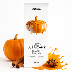 Lubrykant wodny o aromacie korzennej dyni Satisfyer Playful Pumpkin 300 ml