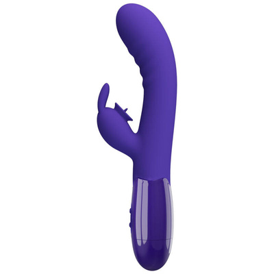 Wibrator Rabbit Cerberus Purple USB Silikon G-Spot Łechtaczka!