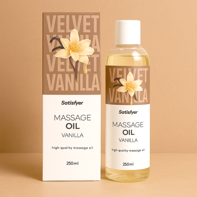 Olejek do masażu o zapachu wanilii Satisfyer Vanilla 250 ml