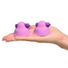 Silikonowe przyssawki z wibracją na sutki - Vibrating Nipple Suck-Hers