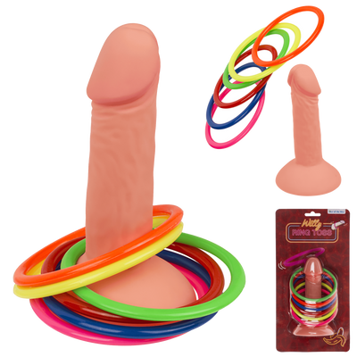 Gra w rzucanie pierścieniami - penis Willy Ring Toss - Wieczór panieński