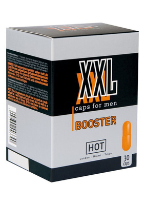 Kapsułki Wzmacniające Erekcję i Wzwód - XXL Booster 30szt.