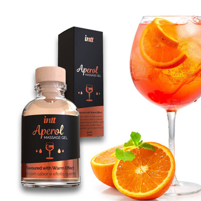 Żel Intymny / Masażu Intt Aperol 30ml – Rozgrzewający Smak Aperolu!
