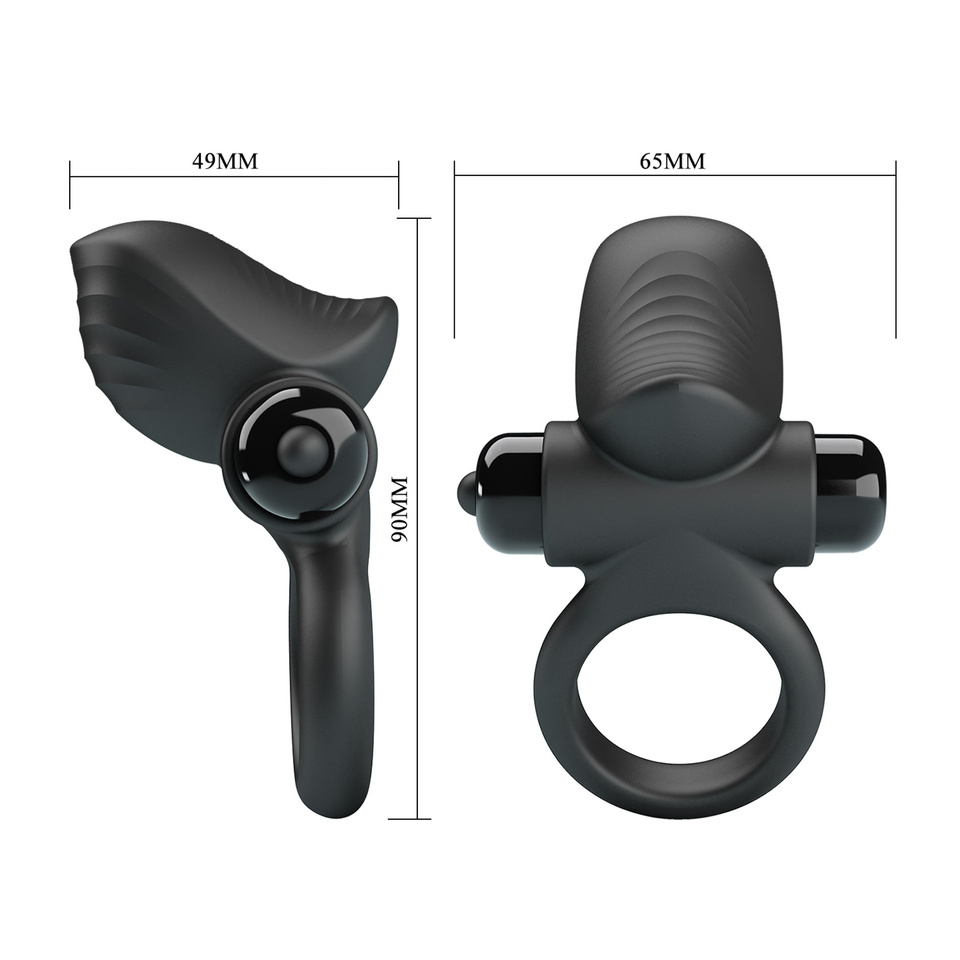 Wibrujący Pierścień Erekcyjny, 10 Trybów Pretty Love Adrien