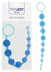 10 Żelowych Koralików Analnych Thai Toy Beads