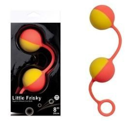 Silikonowe Kulki Gejszy Gładkie Little Frisky