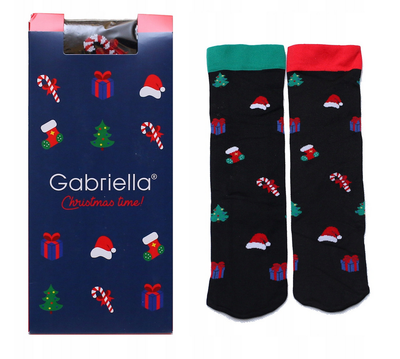 Świąteczne Skarpetki Gabriella Christmas Ho Ho Ho – Prezent!