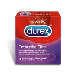 3 Prezerwatywy Durex Fetherlite Elite