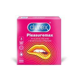 3 Prezerwatywy Durex Pleasuremax