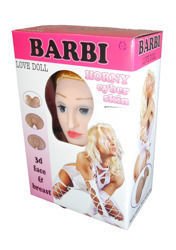 Blondwłosa Realistyczna Lalka Miłości 3D z Waginą Cyber Skin - Barbi