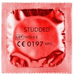 Kropkowana Prezerwatywa - Amor Studded