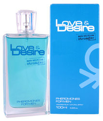 Perfumy z Feromonem Love & Desire Męskie 100ml