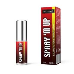 Preparat Na Męskie Podniecenie - Spray 'M Up Penis Power Spray 15ml