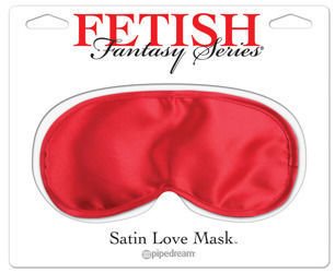 Satynowa Przysłonka na Oczy Fetish Fantasy Satin Love Mask - Pipedream
