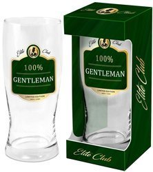 Szklanka Do Piwa Elite Club 100% Gentleman