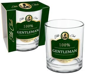 Szklanka Do Whisky Elite Club 100% Gentleman
