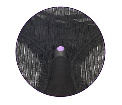 Czarne Wibrujące Majtki Damskie - iJOY Rechargeable Remote Control Lace Panty