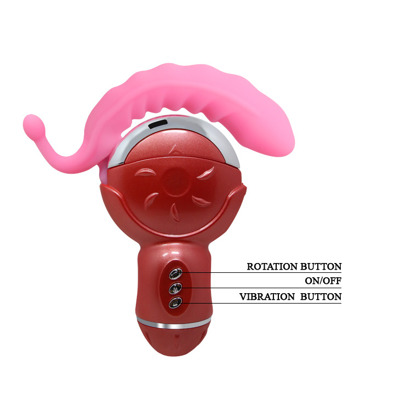 Innowacyjny Wielofunkcyjny Wibrator - Symulator Seksu Oralnego Rolling Fun II