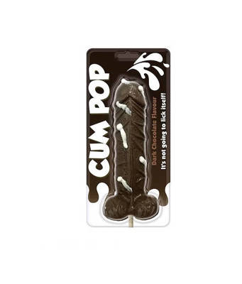 Lizak Penis XL Smak Ciemnej Czekolady - Dark Chocolate Flavour Cum Pop