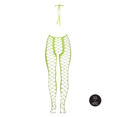 Neonowy Bodystocking Ouch! 835 Green 