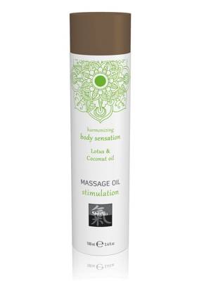 Olejek Erotyczny Shiatsu - Stimulation Lotus & Coconut 100ml