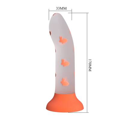 PRETTY LOVE - Świecące Dildo Magical Nightfall, Luminous Suction Base