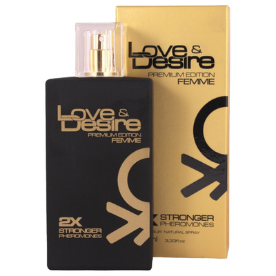 Perfumy z Feromonem Love & Desire Premium Edition Damskie 100ml