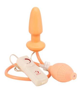 Pompowana Wibrująca Zatyczka Analna - Expandable Butt Plug