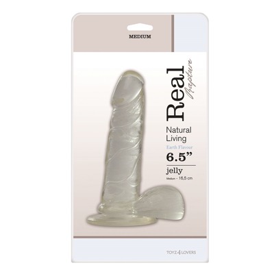 Realistyczny Fantom Penisa Dildo Real Rapture 6,5"