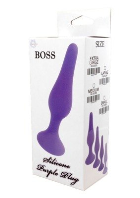 Silikonowy Korek Analny - Boss Extra Large