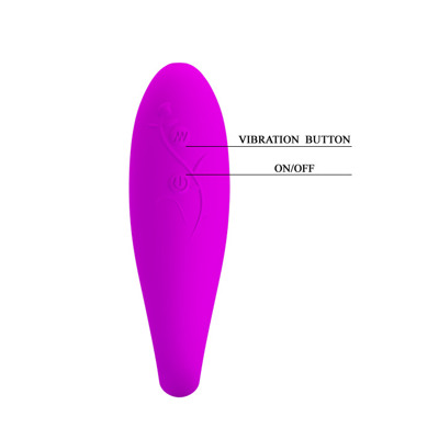 Silikonowy Stymulator - Wibrator dla Par Pretty Love Fascination