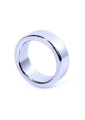 Szeroki Metalowy Pierścień na Penisa - Ring Medium
