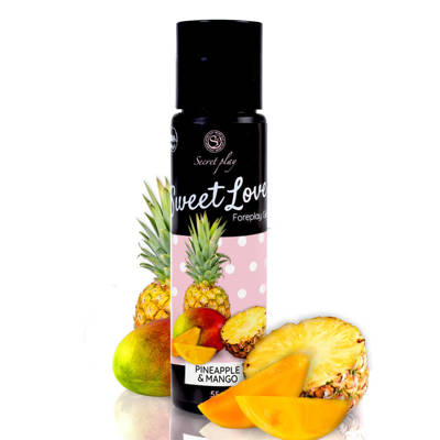 Tropikalny Żel Jadalny - Sweet Love Foreplay Gel Pineapple&Mango