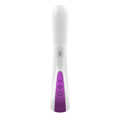 Wibrator Ovo K5 Rabbit White Metallic Violet