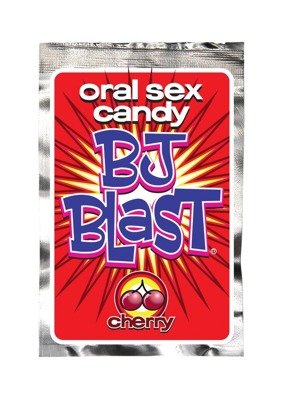 Wiśniowe Strzelające Cukierki do Seksu Oralnego - Oral Sex Candy Bj Blast Cherry