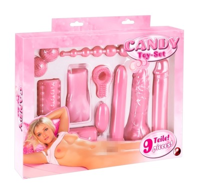 Zestaw Erotyczny Candy Toy Set