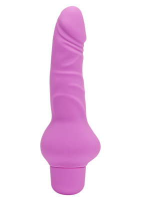 Zgrubiony Realistyczny Wibrator Silikonowy Penis - Silicone Classic