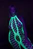 Neonowy Bodystocking Ouch! 835 Green 