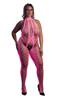 Neonowy Bodystocking Ouch! 835 Pink