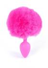 Plug - Jewellery Silicon - Bunny Tail Pink