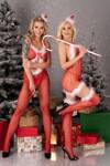 SEXY ŚWIĘTA! LivCo Corsetti Bodystocking Magali Christmas PREZENT