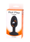 Silikonowy Mini Korek Analny - Roll Play Large