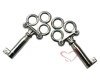 Solidne Metalowe Kajdanki na Ręce - Chrome Hand Cuffs