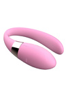 Wibrator Typu Podkówka dla Obojga Partnerów - V-vibe Pink Boss Series